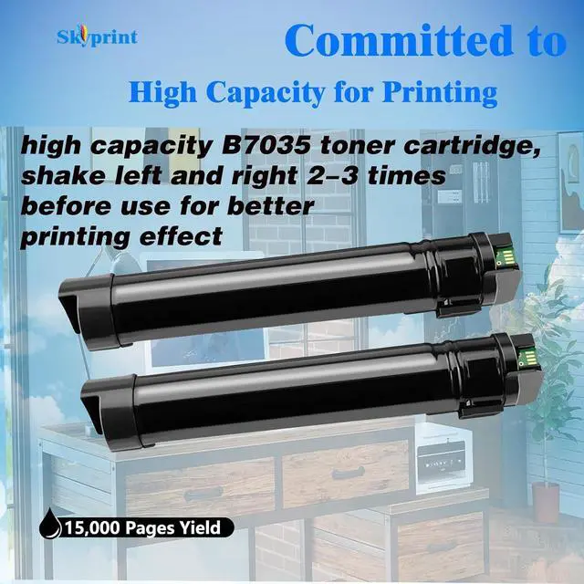 Alt view image 3 of 5 - SkyPrint VersaLink B7025 B7030 B7035 Toner Cartridge Black