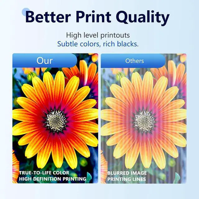 Alt view image 5 of 7 - MOLIMER LC65XL LC65 Ink Cartridges Set High Yield, 4 Pack Replacement for Brother LC65XL LC61 Cartridges for MFC-490CW MFC-495CW MFC-6490CW MFC-6890CDW Printer Ink (BK/C/M/Y)