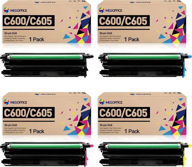 Main image of C600 C605 Drum Drum Replacement for Xerox Versalink C600N C600DT C600DN C605DN C605S C605X C605XL Printer 108R01488 108R01485 108R01486 108R01487 (4-Pack)