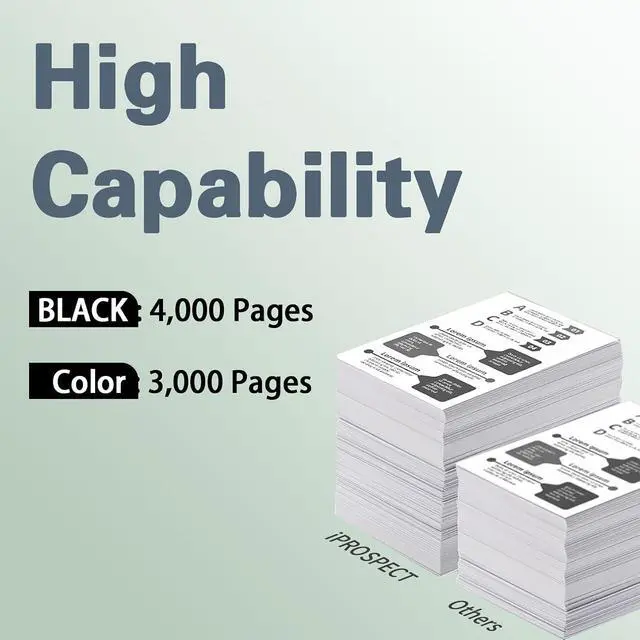 Alt view image 3 of 7 - 701H CS310H Toner Cartridges Replacement for CS310 70C10K0 70C10C0 70C10M0 70C10Y0 70C1HK/C/M/Y Toner Compatible with LexmarK CS310N CS310DN CS410N CS410dn CS410DTN CS510DTE CS510de Printer(4-Pack)