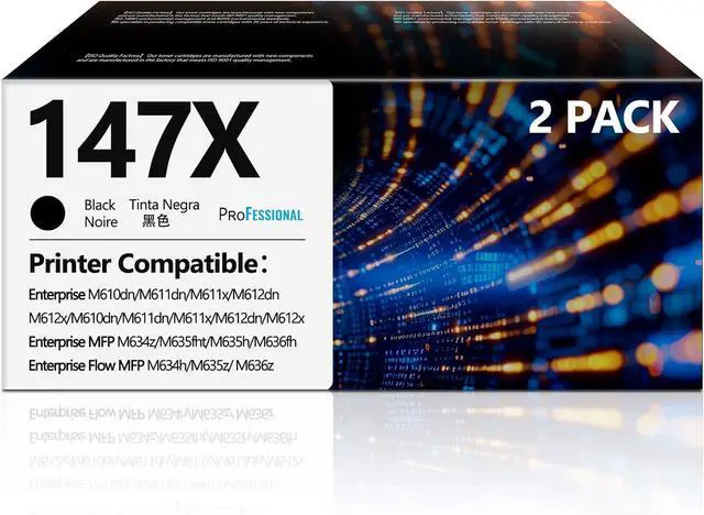 Main image of 147X Toner Cartridges Replacement for HP 147X W1470X Toner (2Black)