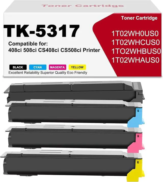 Main image of Compatible TK-5317 Toner CMYK for 408/508ci 80k Pages