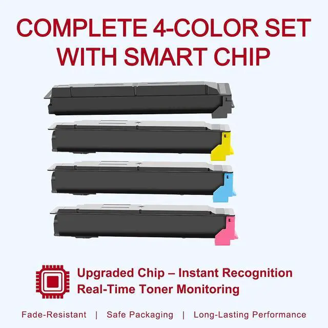 Alt view image 3 of 7 - Compatible TK-5317 Toner CMYK for 408/508ci 80k Pages