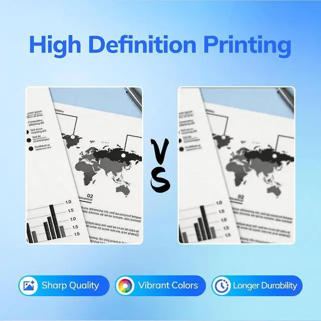 Alt view image 5 of 7 - 138X Black with Chip Compatible for W1380X Toner Cartridge to Work with LaserJet HP Laser Jet Pro 3001 3001dw MFP 3101 3101fdw 3101sdw Printer Monochrome Printer(Total 2 Pack)