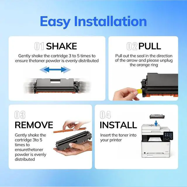 Alt view image 6 of 7 - 138X Black with Chip Compatible for W1380X Toner Cartridge to Work with LaserJet HP Laser Jet Pro 3001 3001dw MFP 3101 3101fdw 3101sdw Printer Monochrome Printer(Total 2 Pack)
