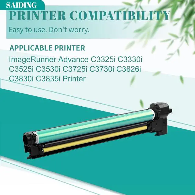 Alt view image 2 of 6 - GPR 53 Drum Unit Compatible with Canon GPR-53 Drum