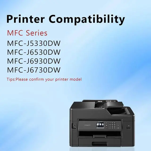 Alt view image 2 of 7 - LC3019 Super High Yield Ink Cartridges (2 Black, 1 Cyan, 1 Magenta, 1 Yellow) 5 Pack Replacement for Brother LC3019 LC3017 XXL Ink Cartridge Compatible MFC-J6930DW MFC-J6530DW MFC-J6730DW Printer