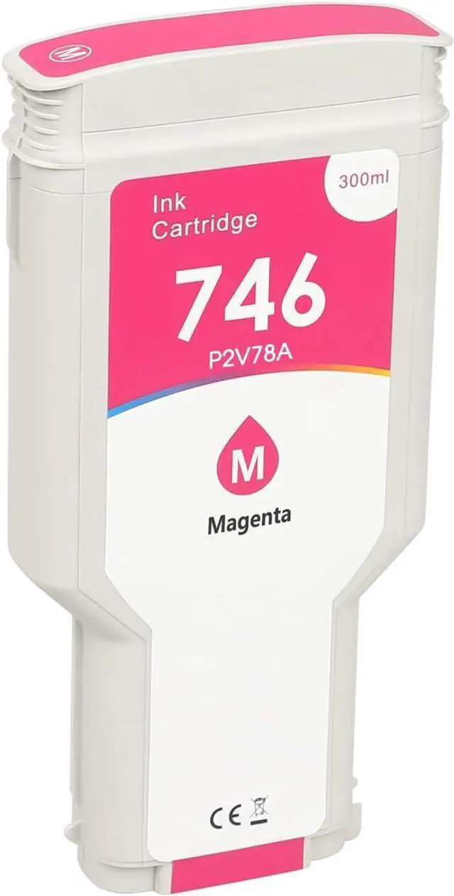 Main image of 746 Magenta Ink Cartridge 300ml with New Chip Replacement for
