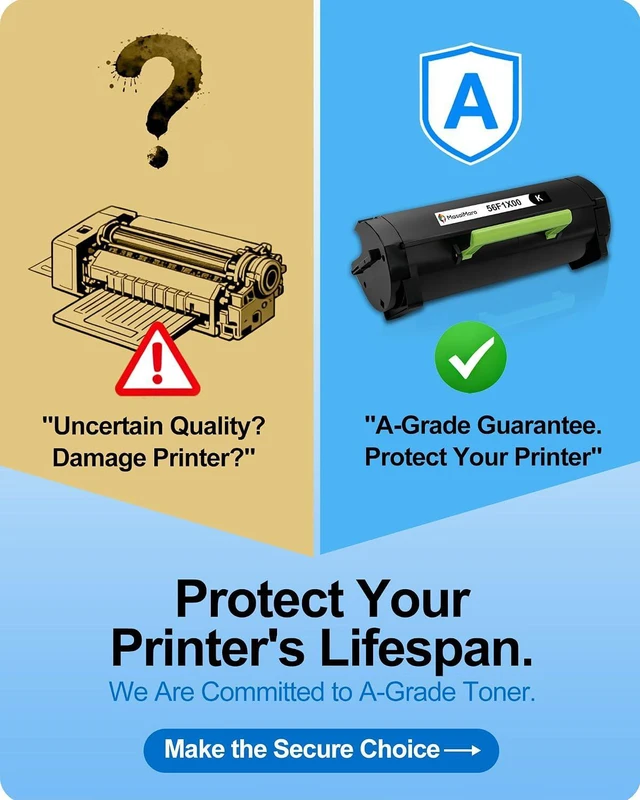 Alt view image 2 of 7 - MasaiMara 56F1X00 Extra High Yield Compatible Toner Cartridge for Lexmark MS421 MS521 MS621 MS622 MX421 MX521 MX522 MX622 MS421dn MS421dw MS521dn MS621dn MS622de MX421ade MX521ade Printer