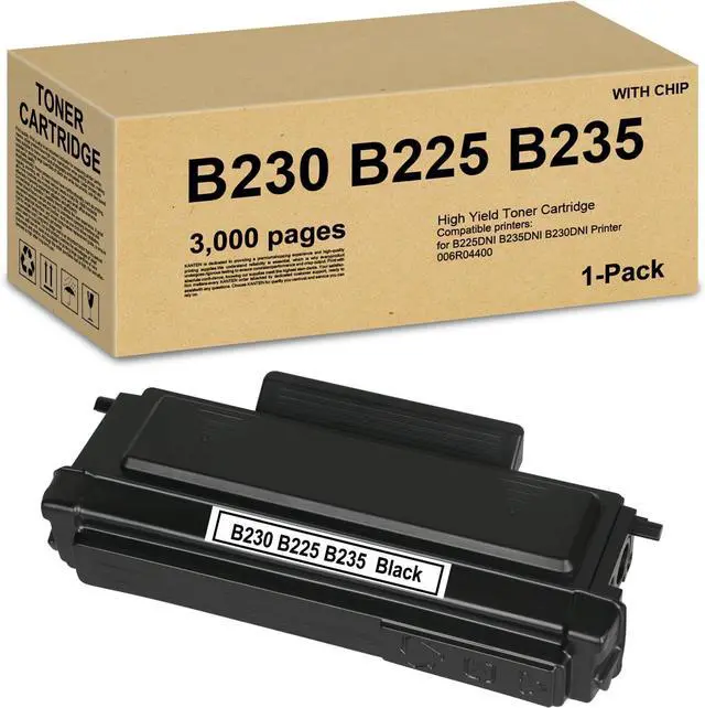 Main image of KANTEN B230 B225 B235 Toner Cartridge Black 1-Pack (with Chip) 006R04400