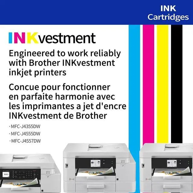 Alt view image 2 of 7 - 3 Pack LC506 Black Ink Cartridges Replacment for Brother LC506 LC506XL LC506XXL Series Inks Compatible with Brother INKvestment 4355, 4555, 4557 Printer