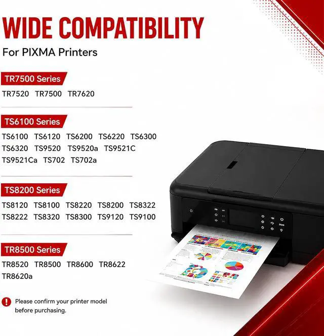 Alt view image 2 of 6 - 280XXL 281XXL Ink Cartridges High Yield Replacement for Canon Ink PGI-280XXL CLI-281XXL Cartridge for PIXMA TR8620a TR8620 TR8600 TR8520 TR8500 TR7520 TS6120 TS6220 TS9120 (5 Value Pack)