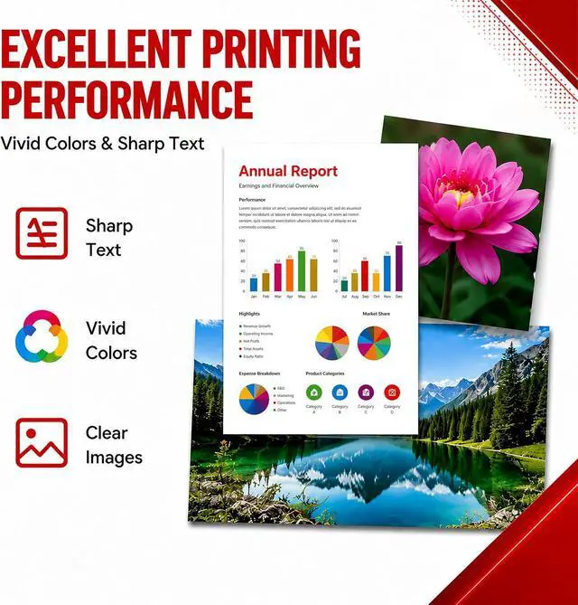 Alt view image 4 of 6 - 280XXL 281XXL Ink Cartridges High Yield Replacement for Canon Ink PGI-280XXL CLI-281XXL Cartridge for PIXMA TR8620a TR8620 TR8600 TR8520 TR8500 TR7520 TS6120 TS6220 TS9120 (5 Value Pack)