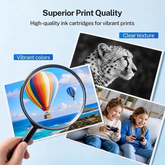 Alt view image 5 of 7 - LC401XL Ink Cartridges Replacement for Brother, High Yield Compatible Ink Cartridge Value Pack for MFC-J1012DW MFC-J1170DW MFC-J1800DW Printers, 4 Black 2 Cyan 2 Magenta 2 Yellow, 10 Pack