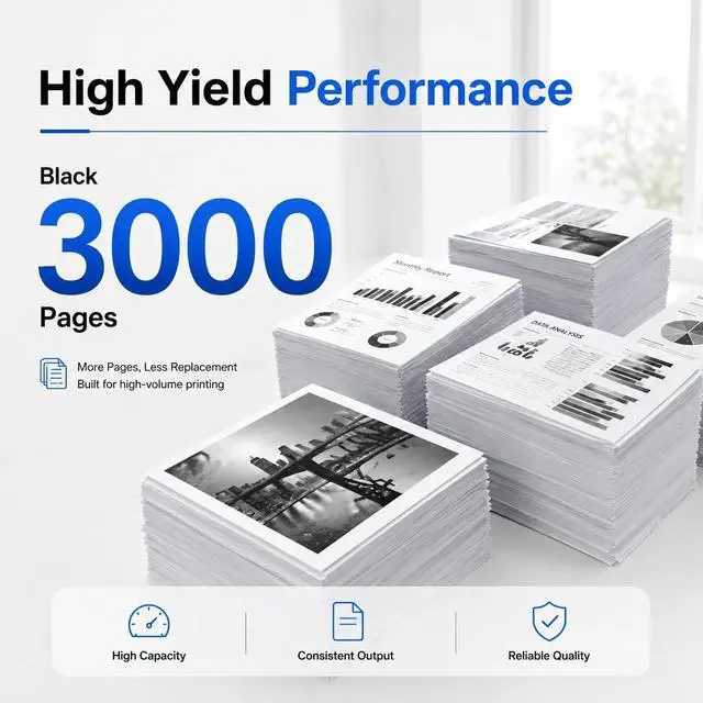 Alt view image 4 of 7 - 83A Black Toner 2Pack with New Chip High Page Yield 3000