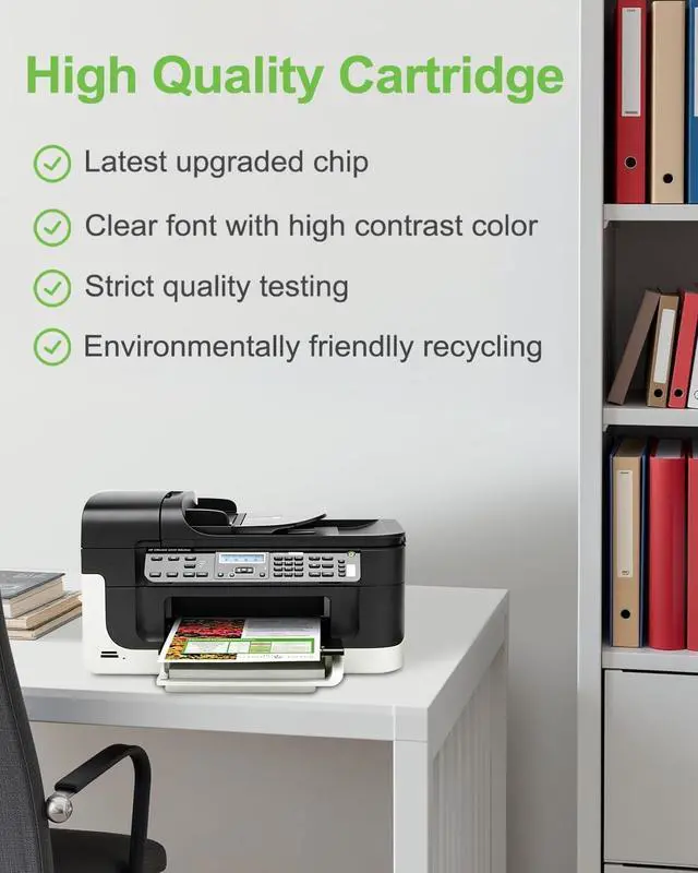 Alt view image 4 of 6 - 920XL 920 High-Yield Ink Cartridge Combo Pack: 920XL Ink Cartridges Compatible Replacement for HP 920XL HP920 for Officejet 6000 6500 6500A 7000 7500A Printers