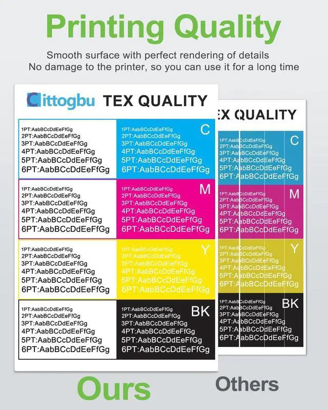 Alt view image 5 of 6 - 920XL 920 High-Yield Ink Cartridge Combo Pack: 920XL Ink Cartridges Compatible Replacement for HP 920XL HP920 for Officejet 6000 6500 6500A 7000 7500A Printers