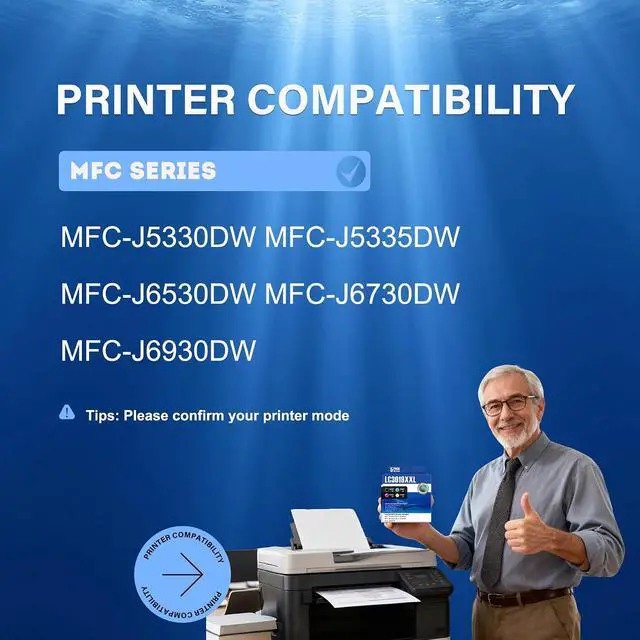 Alt view image 2 of 7 - SFINK Compatible for Brother LC3019 Ink Cartridges 5 Pack (BK/C/M/Y)