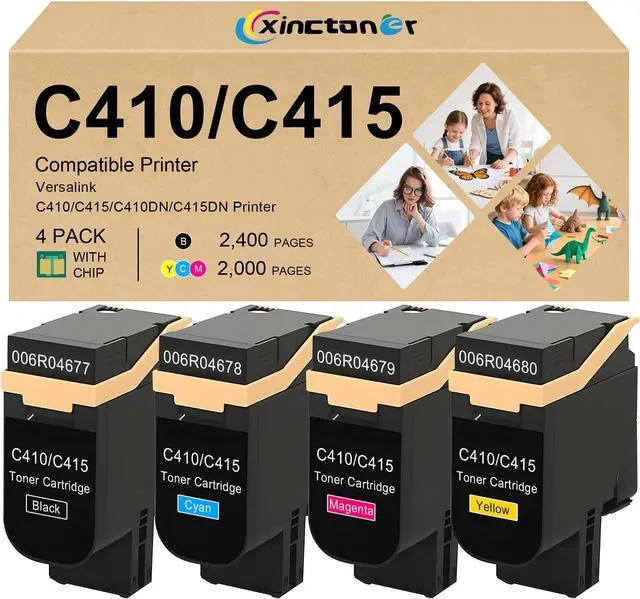 Main image of C410 C415 Toner Cartridge Compatible for Xerox C410DN C415DN