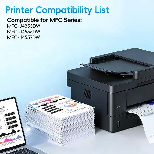 Alt view image 4 of 7 - LC506 Ink Cartridge Replacement for Brother LC506 Ink Cartridge