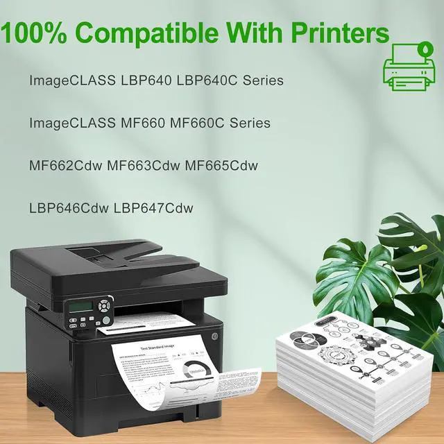 Alt view image 3 of 7 - 075H Black Toner Cartridge Replacement for Canon 075H 075 Toner Compatible with imageCLASS LBP646Cdw MF662Cdw MF664Cdw MF665Cdw LBP647Cdw LBP640 MF660 Printer- High Capacity with Chip