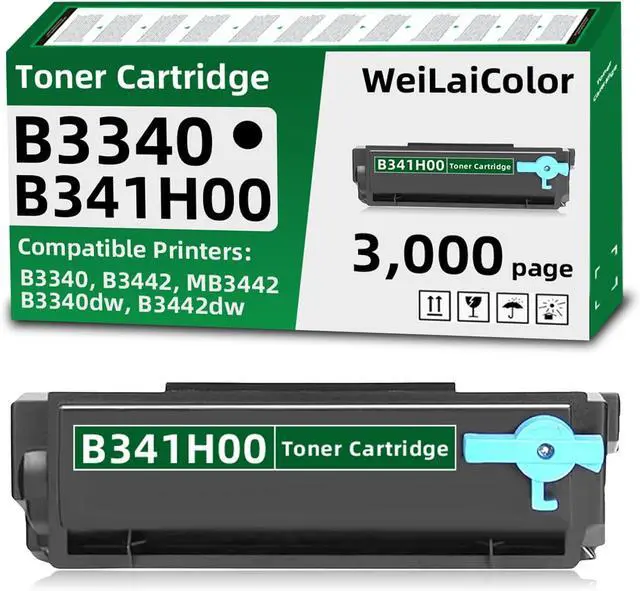 Main image of B341H00 Toner Cartridge 1-Pack Black Compatible Replacement for B3340 B341H00 Toner for B3340 B3442 MB3442 B3340dw B3442dw MB3442adw Printers 3,000 Pages