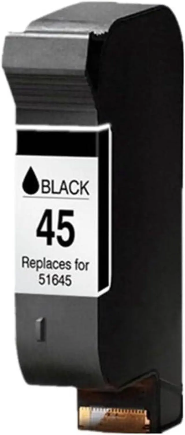 Alt view image 2 of 6 - Compatible Ink Cartridges .Compatible with HP 45 78 Deskjet 1220c 3820 3822 6122 6127 930c 932c 940c 950c Printers for HP45 for HP78(1BK 1COLOR)