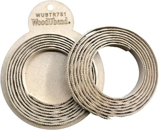 Alt view image 2 of 4 - WoodUBend Pack of Two Ribbon & Berries Trims TR751-215x1x0.3cm - Heat Bendable & Flexible Wood Trims - DIY Craft, Furniture & Home Decor - Easy to Apply & Paint - Versatile & Reusable