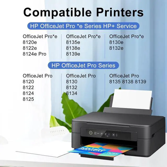 Alt view image 3 of 6 - 923 Ink Cartridges Combo Pack Replacement for HP 923 Ink Cartridges 4 Pack