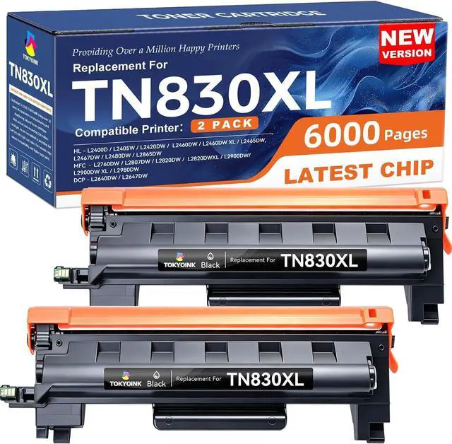 Main image of TOKYOINK TN830XL Toner Cartridges Replacement for Brother TN830 830XL Toner