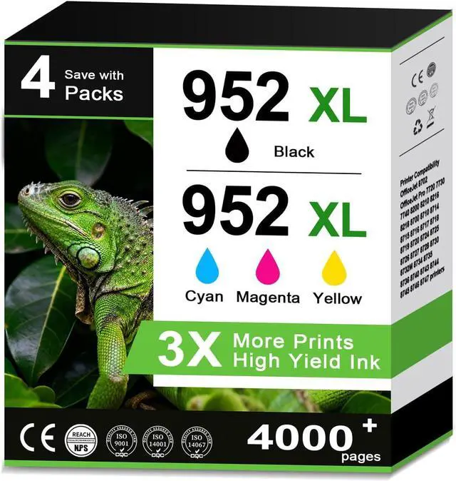 Main image of 952 952XL Ink Cartridge Combo Pack Replacement for HP 952 XL HP952 HP952XL