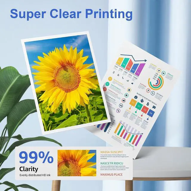 Alt view image 6 of 7 - Toner Kingdom Ink Cartridges Remanufactured for HP 952 XL Ink Cartridge Combo Pack Work for HP OfficeJet 8702 OfficeJet Pro 7720 7740 8210 8710 8720 8730 8740 Series (4 Pack Black Cyan Yellow Magenta)