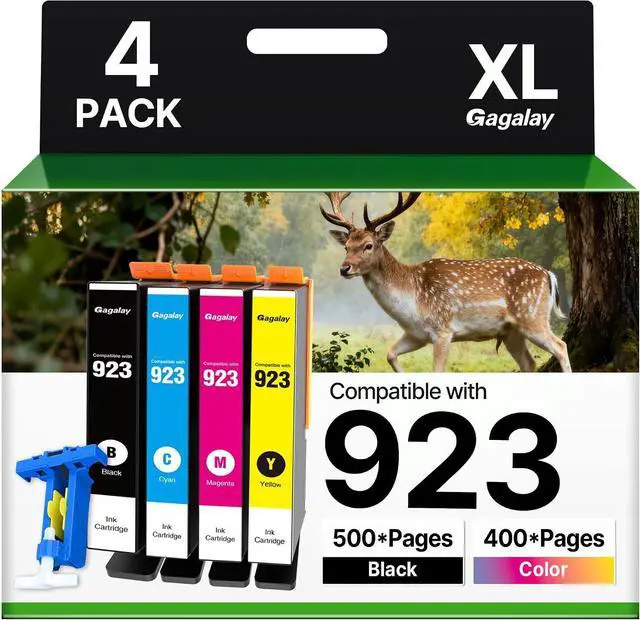 Main image of 8130e 923 Ink Cartridges Combo Pack Replacement for HP 923 Ink Cartridges
