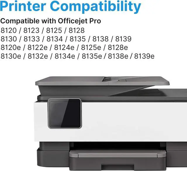 Alt view image 2 of 7 - 8130e 923 Ink Cartridges Combo Pack Replacement for HP 923 Ink Cartridges