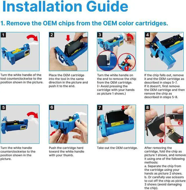 Alt view image 4 of 7 - 8130e 923 Ink Cartridges Combo Pack Replacement for HP 923 Ink Cartridges