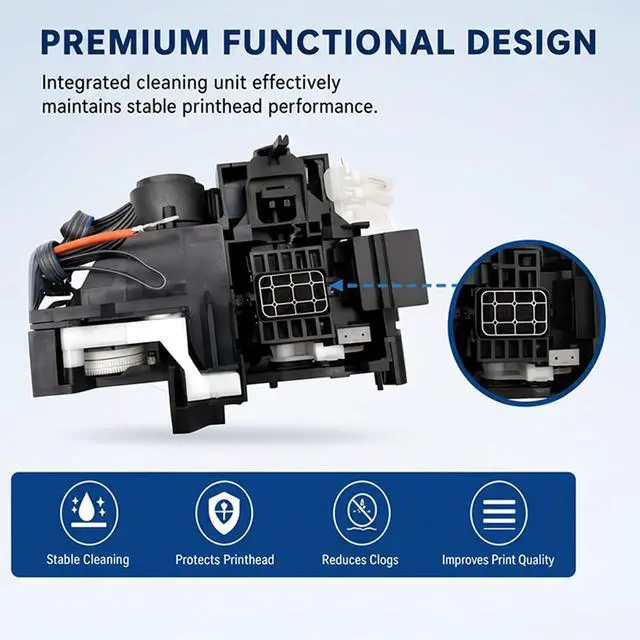 Alt view image 4 of 6 - Waste Ink Suction Pump and Capping Station, Printer Replacement Parts, Compatible with L1800 R1390, DTF Transfer Printer and A3 UV Flatbed Printer