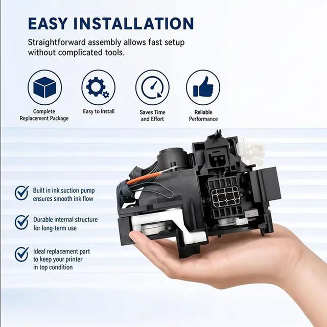 Alt view image 5 of 6 - Waste Ink Suction Pump and Capping Station, Printer Replacement Parts, Compatible with L1800 R1390, DTF Transfer Printer and A3 UV Flatbed Printer