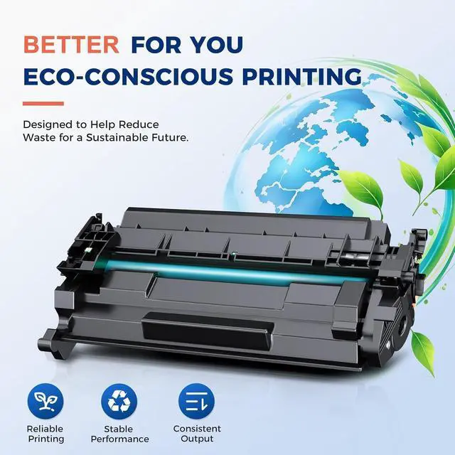 Alt view image 7 of 7 - 148A Toner Cartridge Black MFP 4101fdw 4001n W1480A W1480X 148X High Yield