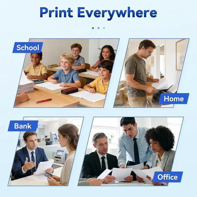 Alt view image 5 of 7 - 923 Ink Cartridge Compatible for Office Jet Pro 8125e 8120e 8135e for 923xl