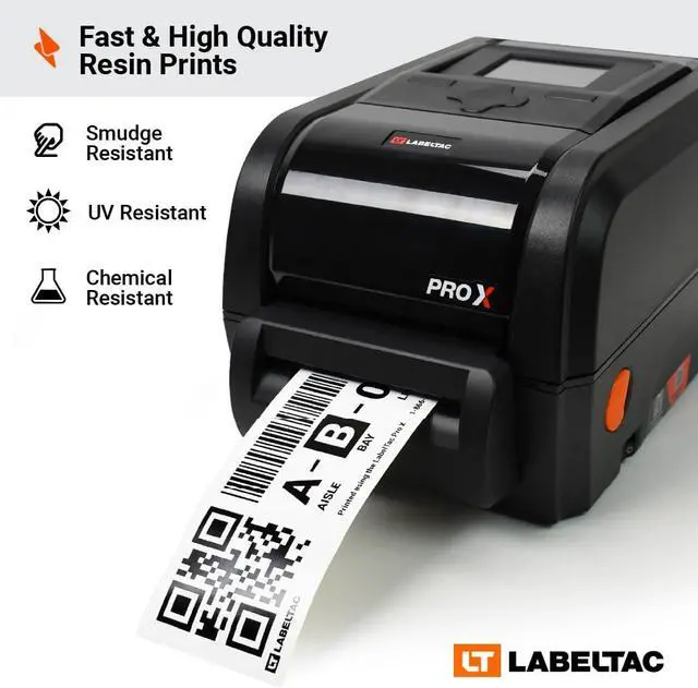 Alt view image 2 of 6 - LabelTac LTPX Thermal Transfer Ribbon for LabelTac Pro X Label Printer (Black, 4in x 984ft)
