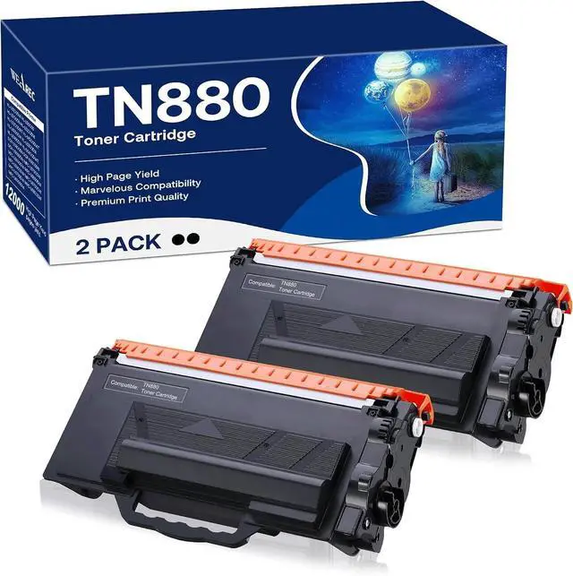 Main image of WEAREC TN880 Toner Cartridge Compatible for Brother TN 880 TN850 TN820 Page Yield Up to 24,000 Pages for MFC-L6900DW HL-L6200DW MFC-L6700DW MFC-L6800DW HL-L6300DW (2 Black)
