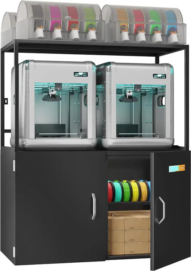 Main image of Filament Moisture Proof Storage 90 Spools,Large 3D Printer Stand