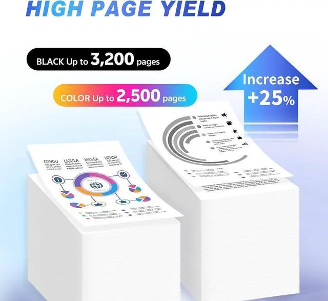 Alt view image 4 of 7 - 218X High Yield Toner Cartridges with Chip Compatible for HP 218X 218A 218 W2180X W2180A W2181X W2182X W2183X, for HP Color Pro MFP 3201dw, MFP 3301cdw 3301fdw 3301sdw, 4 Color Pack