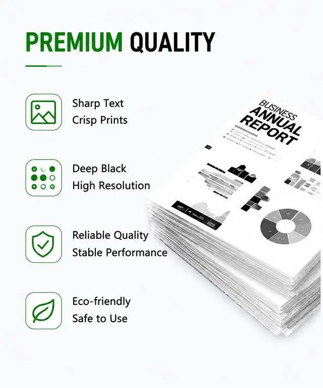 Alt view image 5 of 7 - 501H 50F1H00 Toner Cartridge High Yield (2-Pack) Compatible Replacement for Lexmark 50F1H00 Toner Cartridge Work with MS310dn MS410dn MS610dn MS312dn MS315dn MS415dn Printer