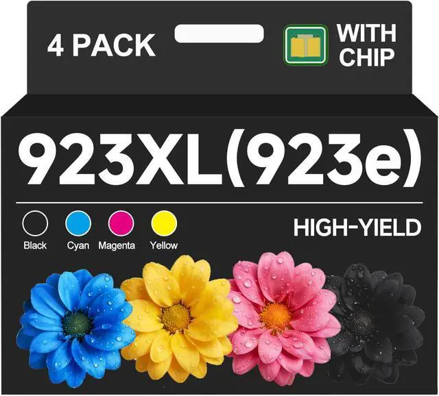 Main image of 923XL 923 Ink Cartridges for HP Printers Replacement for HP 923 923XL Ink Cartridges Combo Pack for OfficeJet Pro 8120e 8125e 8130e 8135e 8138e 8139e 8120 8122 8125 8130 8135 8138 8139 (with CHIP)