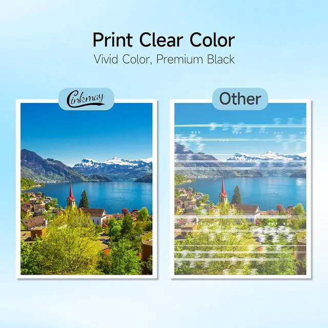 Alt view image 6 of 7 - 936 936XL Ink Cartridge Set: Compatible with 936 Ink, Suitable for HP Ink 936 936E 936XL, OfficeJet Pro 9125e 9120e 9730e 9130 9135e 9122e 9128e 9125e 9110b 9120b 4Pack