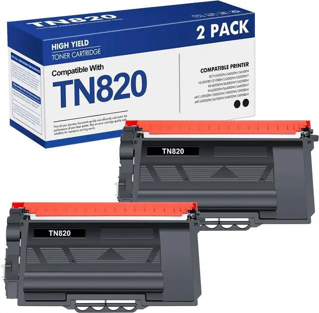 Main image of TN820 TN850 Toner Cartridge Black Compatible for Brother HL-L6200DW Toner