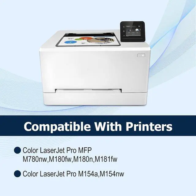 Alt view image 2 of 7 - 204A Black Toner Cartridge M180nw Toner Replacement for HP 204A CF510A