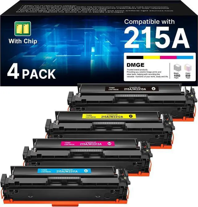 Main image of 215A Toner Cartridges 4 Pack for HP 215A W2310A W2311A W2312A W2313A