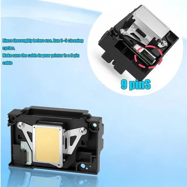 Alt view image 5 of 7 - Upgrade L1800 DTF Printhead,Includes A 9 Pin Printer Cable, Replacement for L1800 DTF Printer, L1800 L1800D R1390 R1400 R1430 R1500W R260 R270 R330 DTF Printer